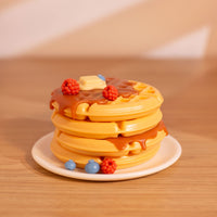 Small waffle trinket dish for storing rings and earrings